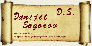 Danijel Šogorov vizit kartica
